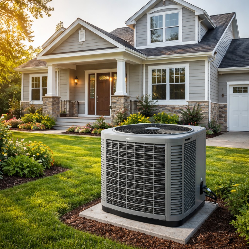 Residential HVAC furnace and AC installation in Toronto home